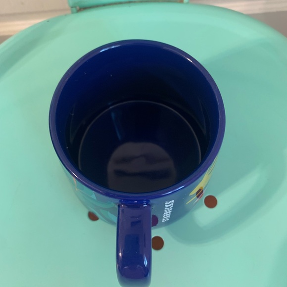 Starbucks 2020 14 oz Bunny Rabbit Tropical Hawaiian Flower Mug - Picture 5 of 6